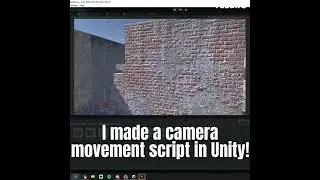 I made a spectator camera script in Unity! 