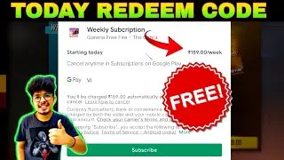 Today confirm Redeem Code In Free Fire || FFIC Grand Final Redeem Code || Free Fire New Event
