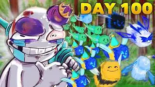 I Survived 5,000 Hours of Bee Swarm Simulator...