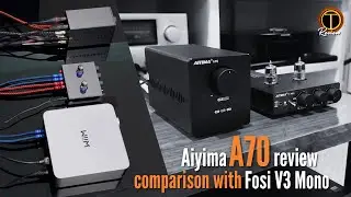 Aiyima A70 Class D Amp & T1 Pro Tube PreAmp Review
