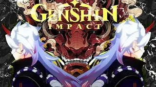 Genshin Impact Anime Opening Mashup! 『 Bright Burning Shout X Bursty Greedy Spider 』