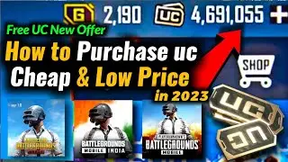 How to Purchase uc in 2023 Cheap & Low Price | Get Free uc | Bgmi After Ban 9,400 UC ] GLITCH