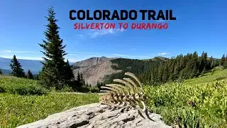 COLORADO TRAIL SECTION HIKE SILVERTON TO DURANGO (DAY THREE)