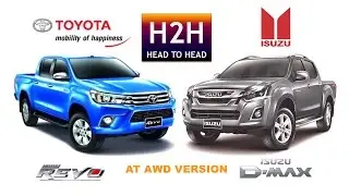 H2H #73 Toyota Hilux vs Isuzu Dmax