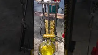Удивительное прессование масла из подсолнечных семян
