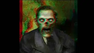 Halloween 3D anaglyph