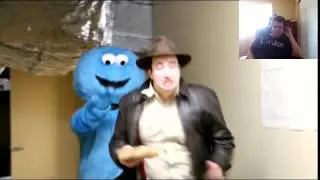 Cookie Monster vs Indiana Melvin reaction