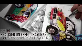 Réaliser un effet crayonné et transformer vos photos en illustrations avec Photoshop