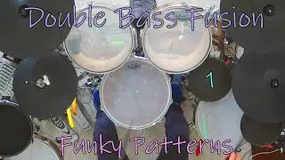 Double Bass Fusion Funky Patterns 1