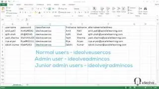 How to add users to Ideolve domain in bulk using CSV