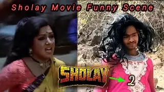 Sholay Hindi Movie Scene | Gabbar Singh Kidnapped Hema Malini And Dharmendra
