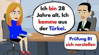 Learn German | Examination B1 Introducing yourself 2022 ( Telc & DTZ & ÖSD )
