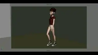 female walkcycle