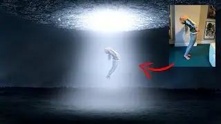 Creating a Sci-fi UFO image in Photoshop. Using Photoshop manipulation to create this speed art.