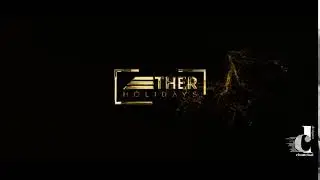 Cinematic Title Animation Ether Holidays..