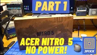 Acer Nitro 5 Laptop Repair - No power reboots 😫