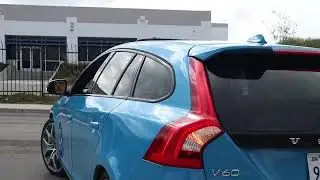 Volvo V60 Polestar sounds sooo good leaving meet