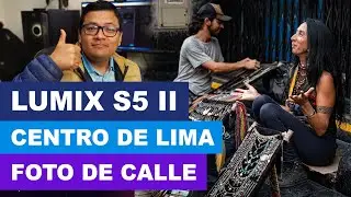 Fotografía de calle POV en Centro Histórico de Lima con Panasonic S5 II y Sigma 70-200mm f2.8