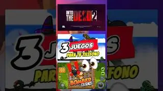 ¡LOS 3 JUEGOS PARA TU TELÉFONO QUE TE QUITARÁN EL ABURRIMIENTO🤯! #shorts
