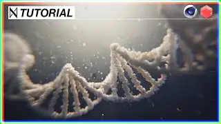 C4D TUTORIAL | Realistic DNA (and Unrealistic DNA) 🧬