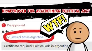 Disapproved for Political Ads in Argentina?