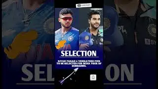 who should join Indian squad ?#indiancricketteam #zimbabwetour