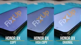 Сравнение дисплее для Honor 8X