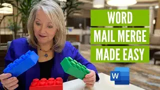 Microsoft Word Mail Merge Made SUPER Easy For Beginners