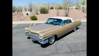 1964 Cadillac Eldorado Biarritz, Sympathetic Restoration, Rare Bucket Seats, Air Cond., Tour!