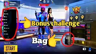#pubg mobile new update how to play  bonus challenge game and change bag NEW UPDATE NEW 2.0