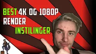 Davinci Resolve 4k og 1080p 60 fps render instilinger - Beste Instilingen for youtube