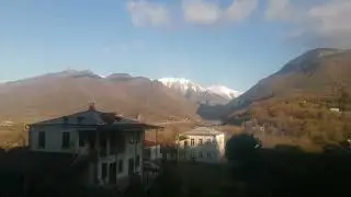 Абхазия зимой. Конец января.
