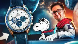 Une Montre pour aller sur la LUNE ?! - OMEGA Speedmaster SILVER SNOOPY AWARD !