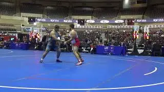 Tommy Win by Fall over Eric Fader- U23 Team Trials