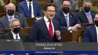 Pierre Poilievre's speech on the current state of Canada. Feb. 20, 2022