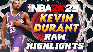 NBA 2K25 - Kevin Durant RAW highlights