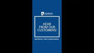 Experience the power of AlignBooks!
