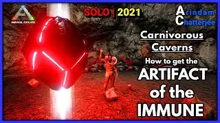 Ark Ragnarok - ARTIFACT OF THE IMMUNE, Overcoming The Carnivorous Caverns Solo On Foot - S2E203
