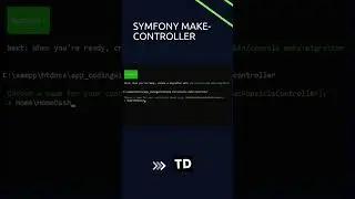 Symfony Command Make Controller 