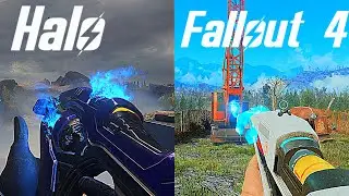 Fallout 4 Mods - Institute Pulse Carbine - Weapon Mod - Halo mod - PC - By Degenerate Dak