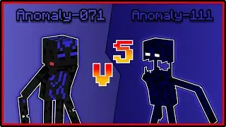 Minecraft Anomaly Battles #5 | Anomaly-071 vs Anomaly-111