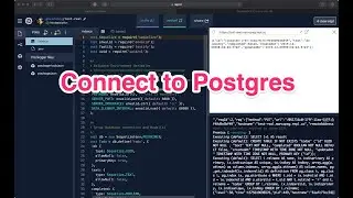 REPL.it - Connect to Postgres