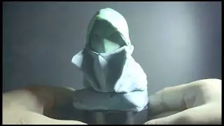Dirty Bomb - Phantom Obsidian Sculpture