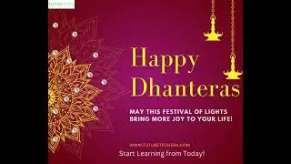Happy Dhanteras 2024 | FutureTech Era