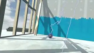 Arc discharge created with VFX Graph