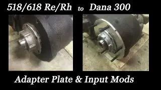 Scout ii - DIM DIY How To Build an $45 Dana 300 adapter plate 2001 for Dakota HD 46re 4X4