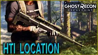 HTI Sniper Rifle Blueprint location Step by Step Ghost Recon Breakpoint