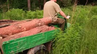 Electric soviet three wheeler -  first real job