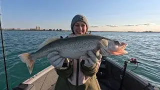 Early Spring Jigging the Detroit River