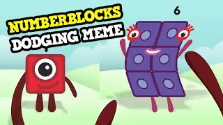 Numberblock 100 does the ZeroTwo Dodging Meme